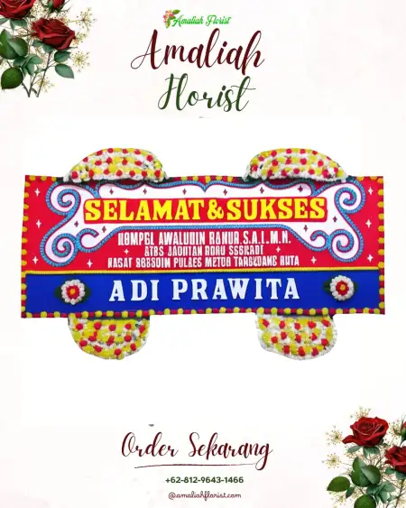 Papan Bunga Ucapan Selamat Jembungan